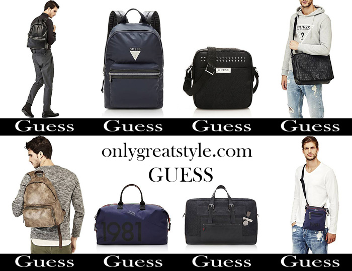 Bags Guess Fall Winter 2017 2018 Men Handbags