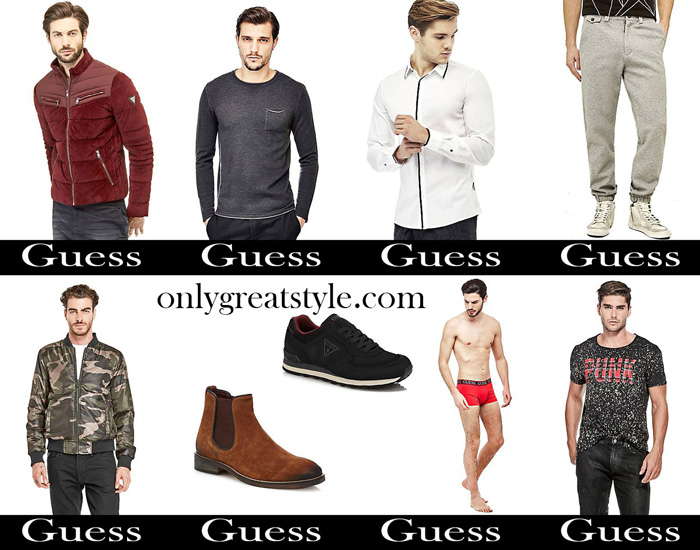 Brand Guess Fall Winter 2017 2018 Clothing Men