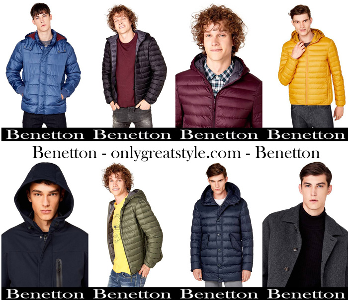 Benetton Jackets Fall Winter 2017 2018 New Arrivals Men