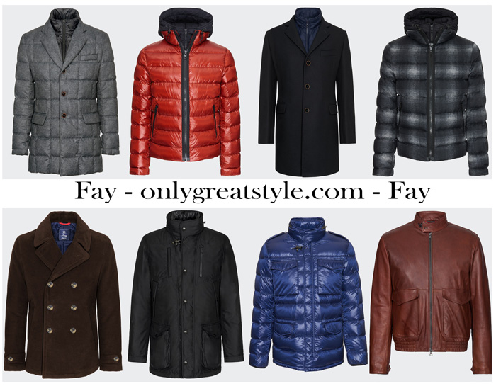 Fay Fall Winter 2017 2018 Outerwear New Arrivals