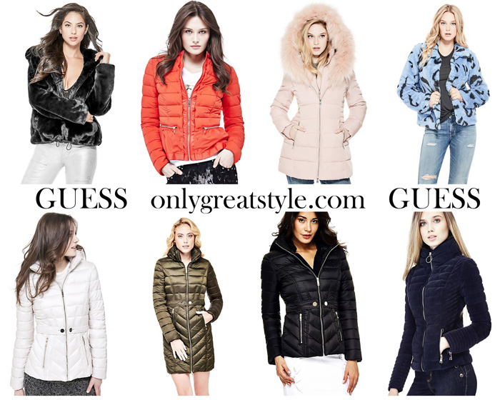 Guess Fall Winter 2017 2018 Jackets New Arrivals Outerwear