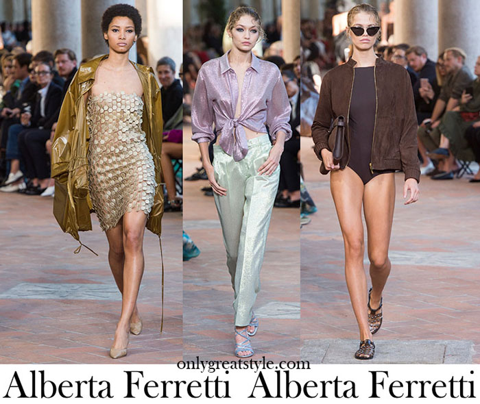 Clothing Alberta Ferretti Spring Summer 2018 New Arrivals