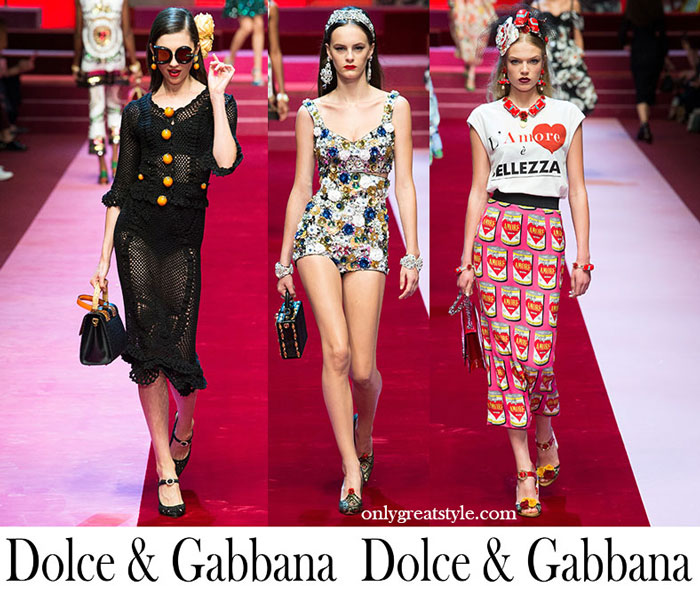 Clothing Dolce Gabbana Spring Summer 2018 Women’s Lifestyle