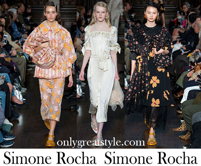 Clothing Simone Rocha Spring Summer 2018 Women’s Style Brand