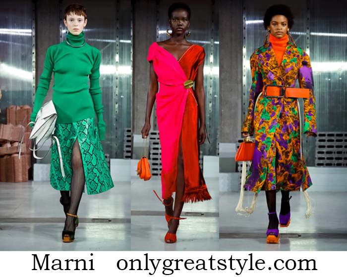 Clothing Marni Fall Winter 2018 2019 Women’s Style Brand