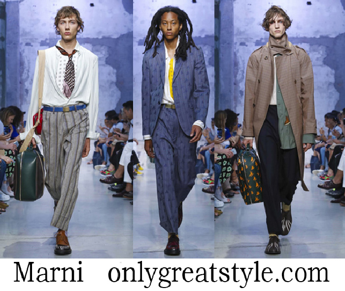 Clothing Marni Spring Summer 2018 Men’s Fashion