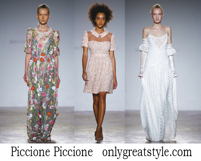 Clothing Piccione Piccione Spring Summer 2018 Women’s Fashion