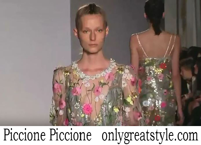 Fashion Show Piccione Piccione Spring Summer 2018 Women’s