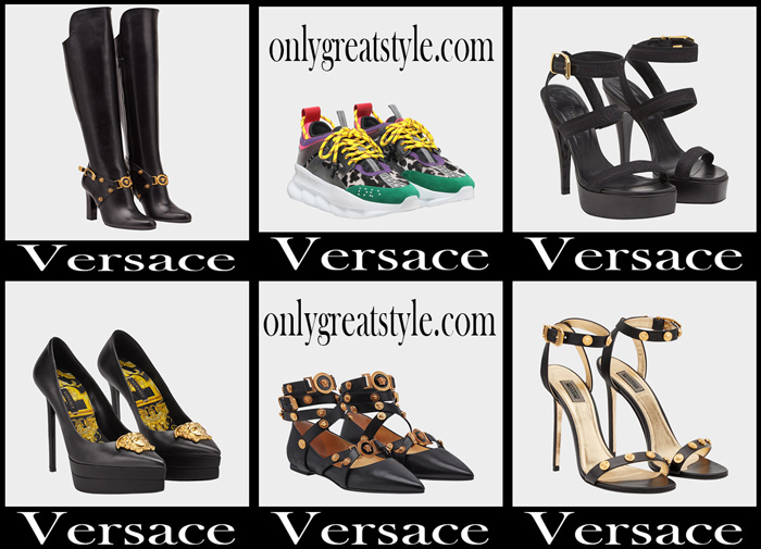Accessories Versace Shoes 2018 Women’s Footwear New Arrivals