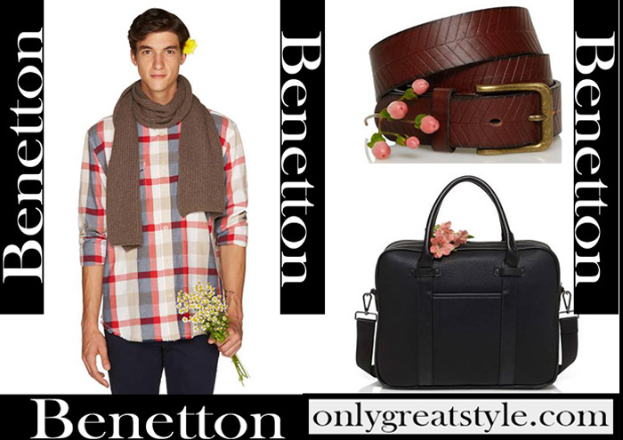 New Arrivals Benetton Accessories 2018 2019 Men's Fall Winter