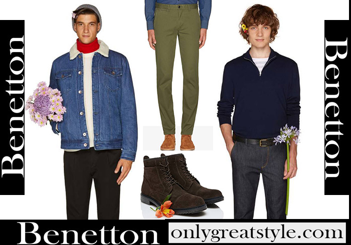 New Arrivals Benetton Clothing 2018 2019 Men's Fall Winter