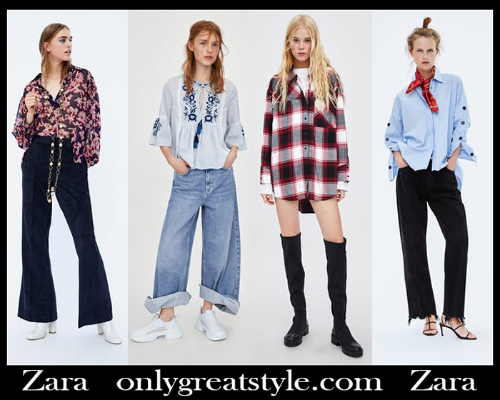 New Arrivals Zara Shirts 2018 2019 Women's Fall Winter