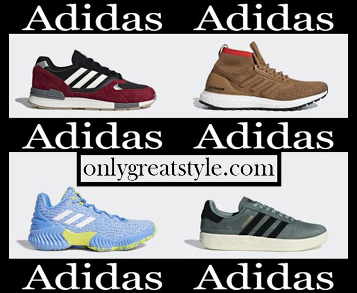 New Arrivals Adidas Sneakers 2018 2019 Men's Fall Winter