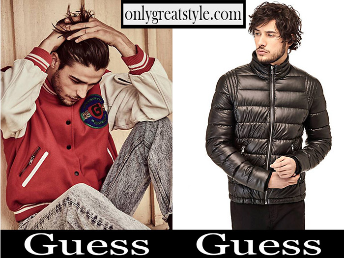 New Arrivals Guess Jackets 2018 2019 Men's Fall Winter