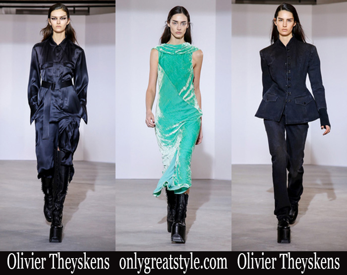 New Arrivals Olivier Theyskens Clothing 2018 2019 Women's Winter