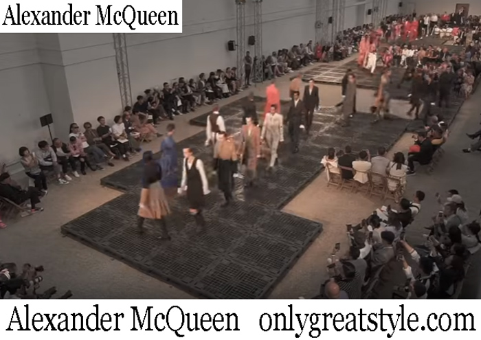 Alexander McQueen Fashion Shows 2019 Men's Spring Summer