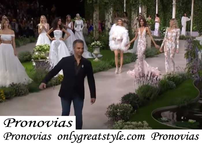 Bridal Pronovias 2019 Fashion Shows spring Summer