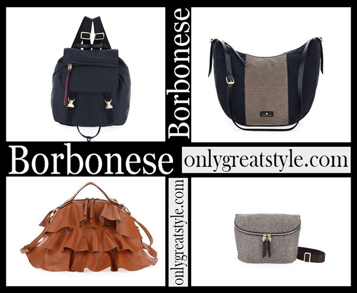 New Arrivals Borbonese Bags 2018 2019 Women's Fall Winter