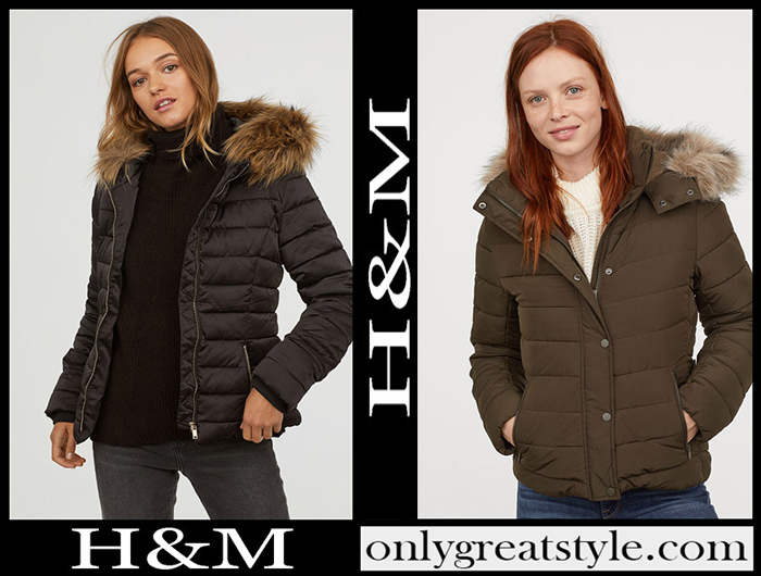 h and m parka ladies