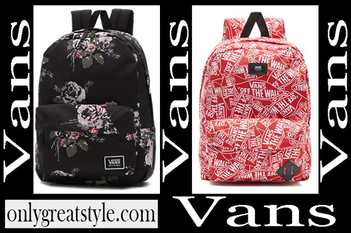 New Arrivals Vans Backpacks 2018 2019 Student Girls