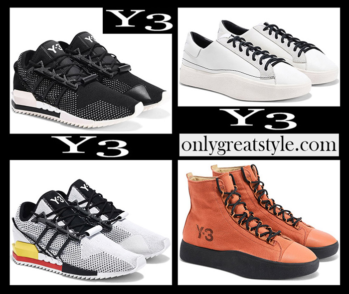 New Arrivals Y3 Sneakers 2018 2019 Women's Fall Winter