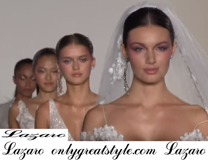 Bridal Lazaro 2019 Fashion Shows Spring Summer Dresses