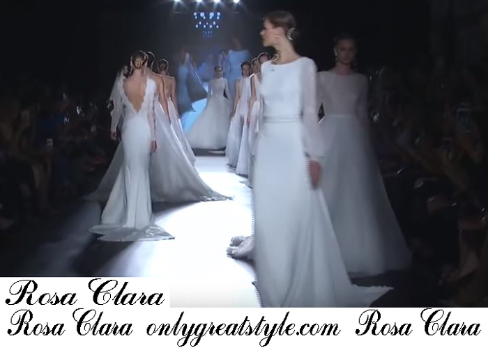 Bridal Rosa Clara 2019 Fashion Shows Spring Summer Dresses