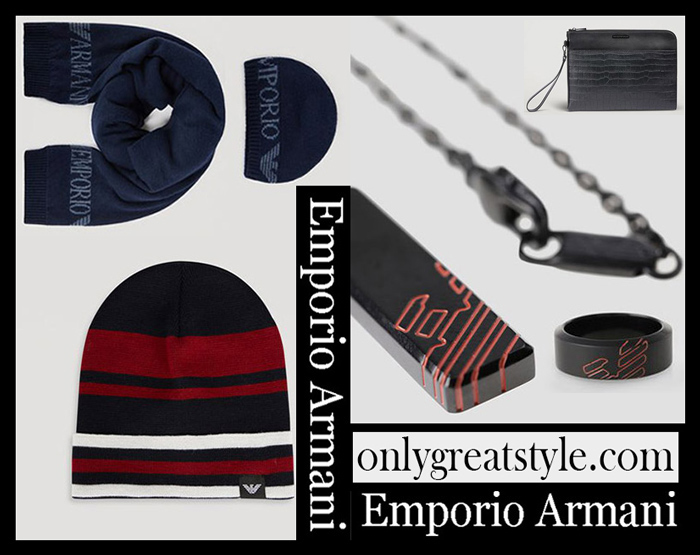 New Arrivals Emporio Armani Gift Ideas Men's Accessories