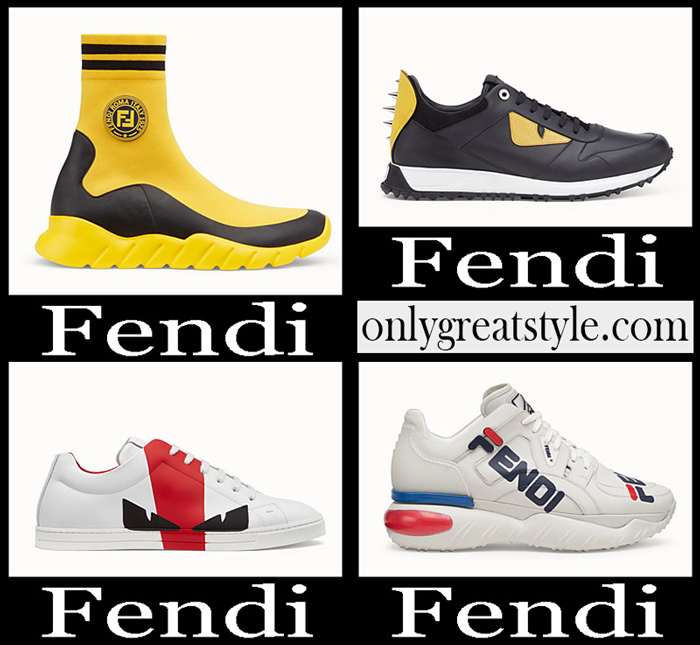 New Arrivals Fendi Sneakers 2018 2019 Men's Fall Winter