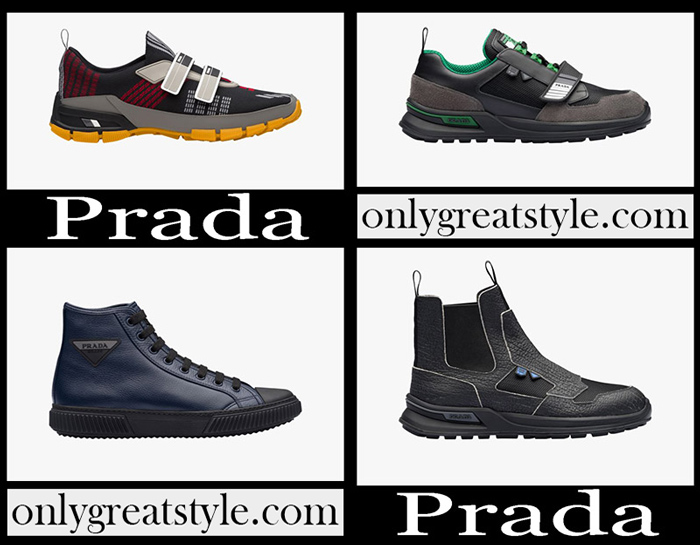 New Arrivals Prada Sneakers Men's Shoes