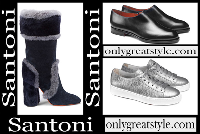 New Arrivals Santoni Shoes 2018 2019 Women's Fall Winter