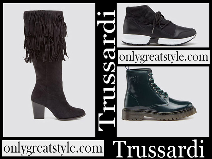 trussardi jeans shoes womens