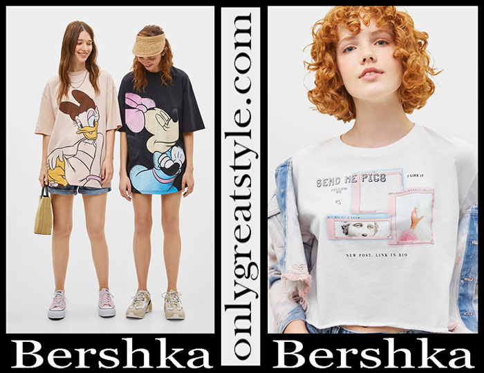 New Arrivals Bershka T Shirts 2019 Women's Spring Summer