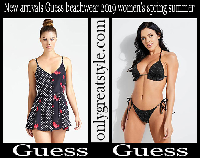 New Arrivals Guess Beachwear 2019 Women's Spring Summer