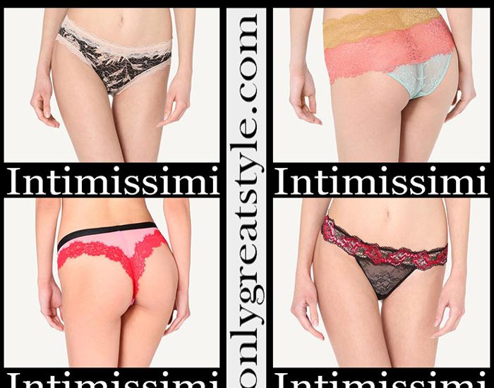 Underwear Intimissimi Panties 2019 Women’s Spring Summer