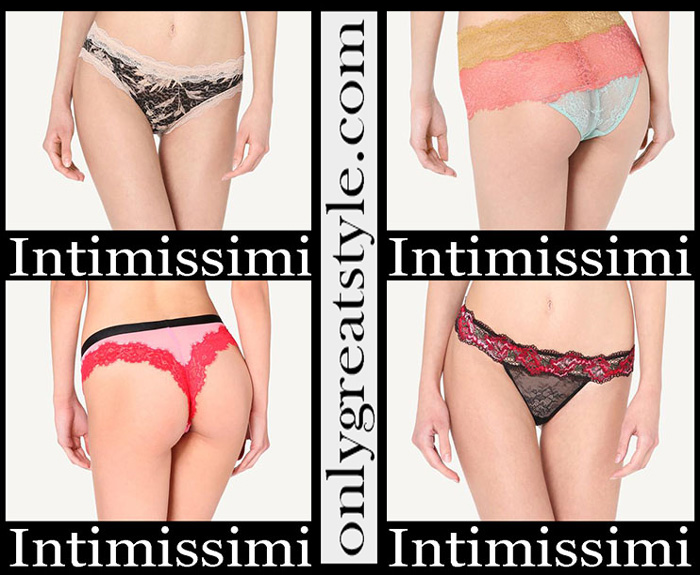 Underwear Intimissimi Panties 2019 Women's Spring Summer
