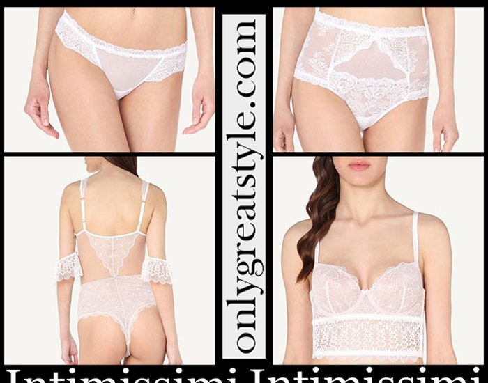 Underwear Intimissimi Spring Summer 2019 Bridal