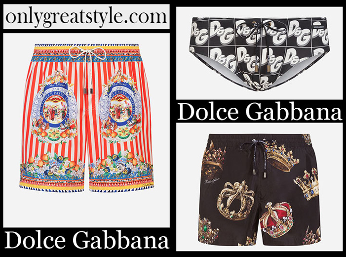 Dolce Gabbana Men's Swimwear 2019 Spring Summer New Arrivals