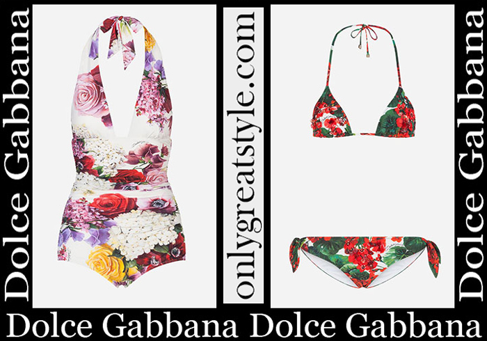 Dolce Gabbana Women's Swimwear Spring Summer 2019 New Arrivals