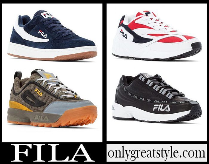 Fila Men’s Sneakers Spring Summer 2019 New Arrivals