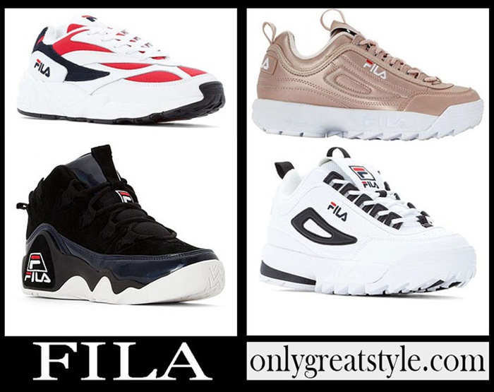 Fila Women's Sneakers Spring Summer 2019 New Arrivals