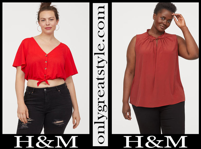 HM Women's Plus Size Spring Summer 2019 New Arrivals