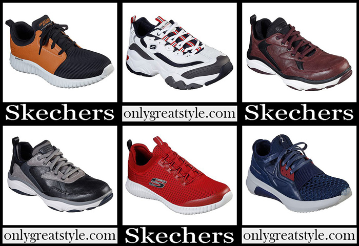 Skechers Men's Sneakers Spring Summer 2019 New Arrivals