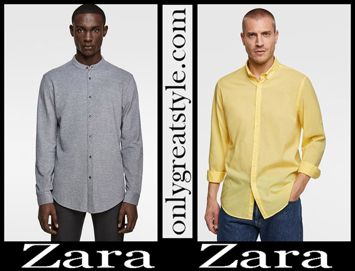 Zara Men's Shirts Clothing Accessories New Arrivals