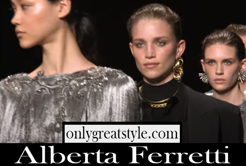 Runway Alberta Ferretti womens fashion show F W 2020 21