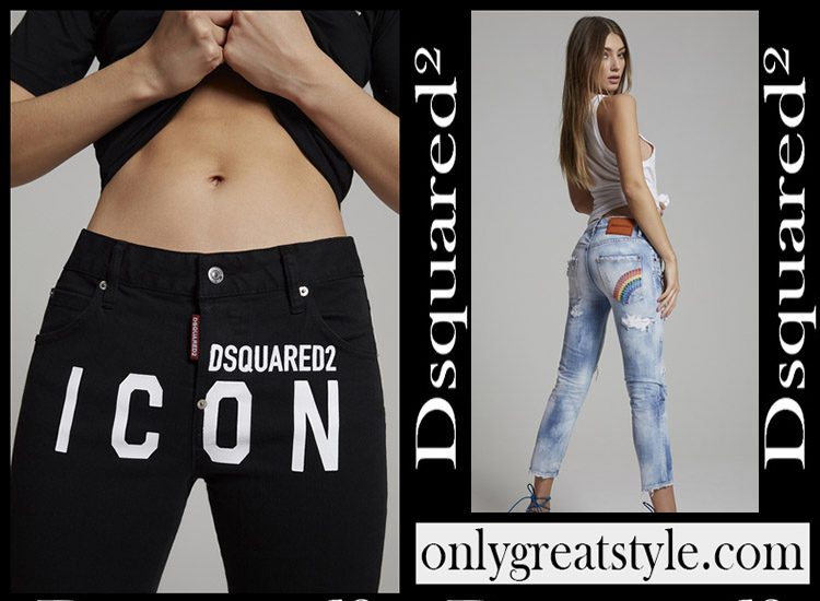 Denim clothing Dsquared² 2020 womens jeans