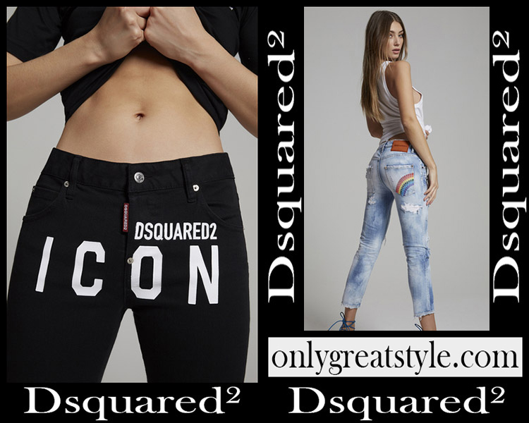 Denim clothing Dsquared² 2020 womens jeans