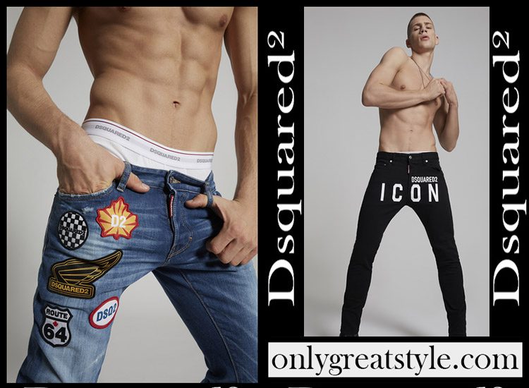 Denim fashion Dsquared² 2020 mens jeans