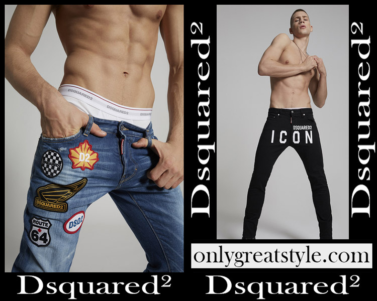 Denim fashion Dsquared² 2020 mens jeans