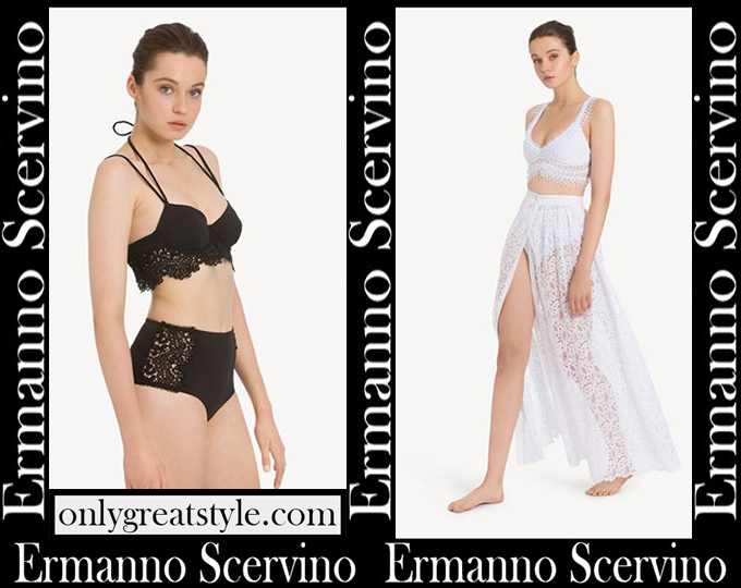 Ermanno Scervino beachwear 2020 swimwear bikinis